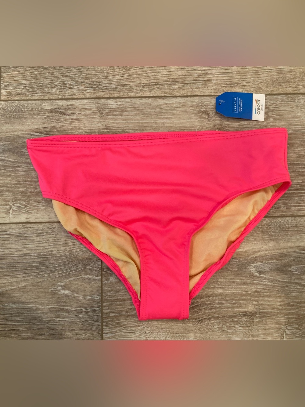 Lands End Girls Bikini Bottoms in Coral